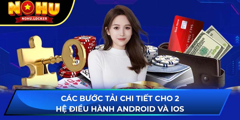 Các bước tải chi tiết cho 2 hệ điều hành Android và iOS